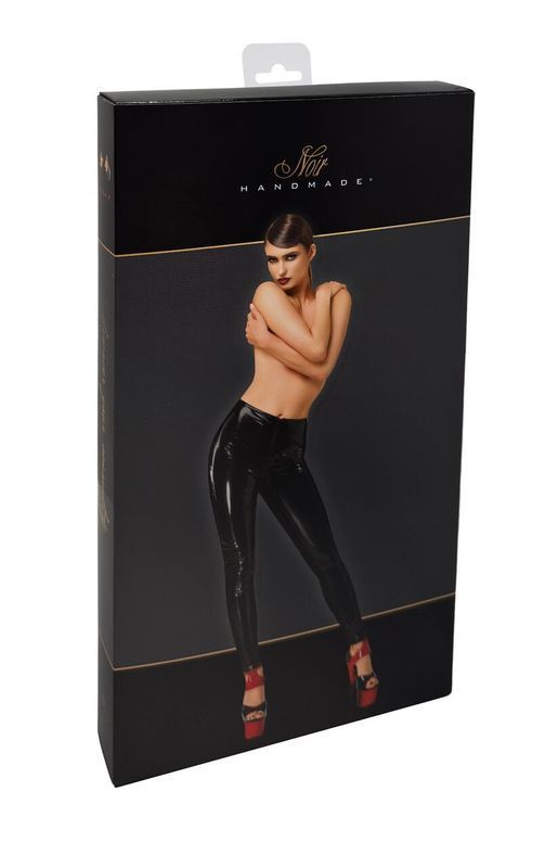 Леггинсы Noir Handmade F380 Dominae Skinslave PVC Leggins L реальная фотография
