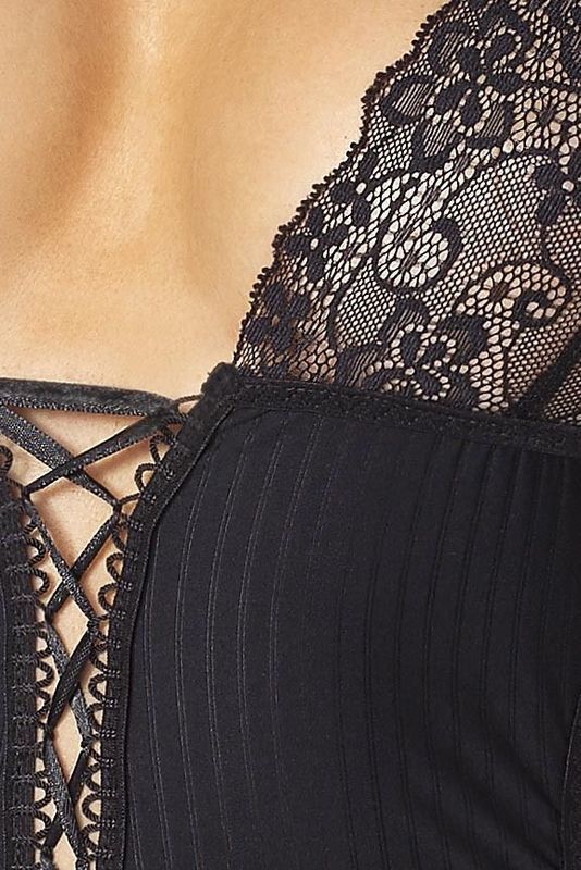 ZOJA BODY black XXL/XXXL - Passion Exclusive реальная фотография