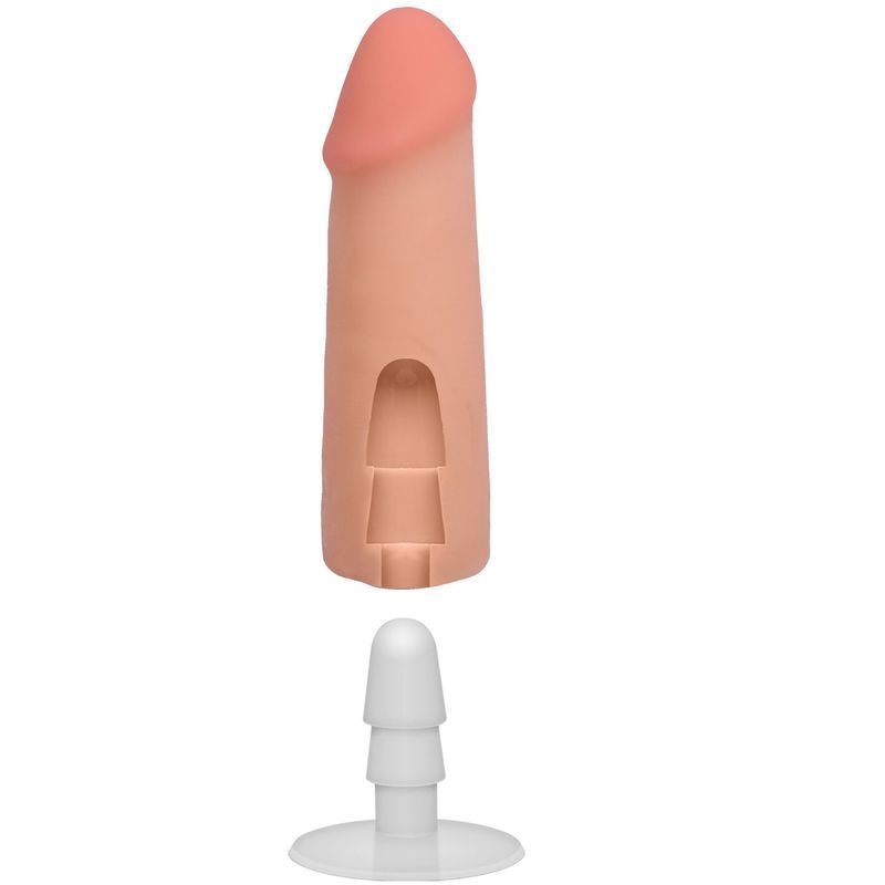 Фаллоимитатор Doc Johnson The Realistic Cock ULTRASKYN - 5 Inch Vanilla реальная фотография