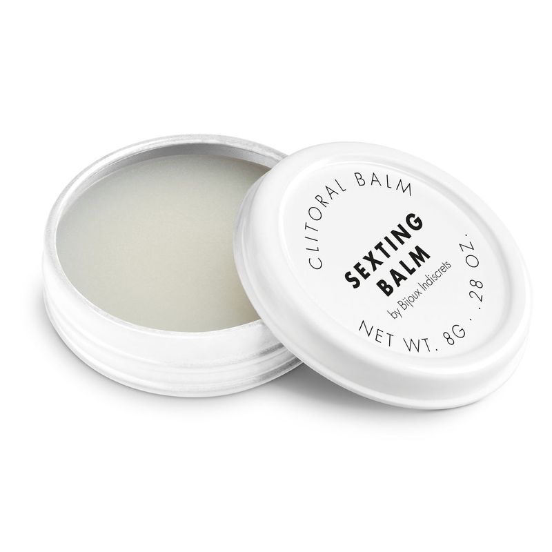 Бальзам для клітора Bijoux Indiscrets Sexting Balm (Пиши, грай та запалюй), розігрівальний жива фотографія