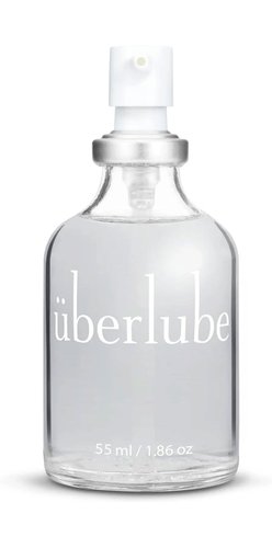 Преміум лубрикант 3-в-1 на силіконовій основі Uberlube (50 мл) для сексу, догляду за тілом і волосся жива фотографія