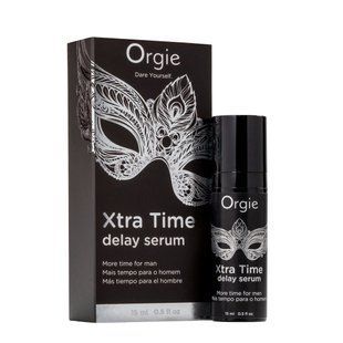 Сироватка-пролонгатор Orgie Xtra Time Delay Serum, 15 мл, без анестетиків, на силіконовій основі жива фотографія