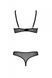 Эротическое боди Passion MARINA BODY, XXL/XXXL, black, с открытыми чашками