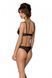 Эротическое боди Passion MARINA BODY, XXL/XXXL, black, с открытыми чашками
