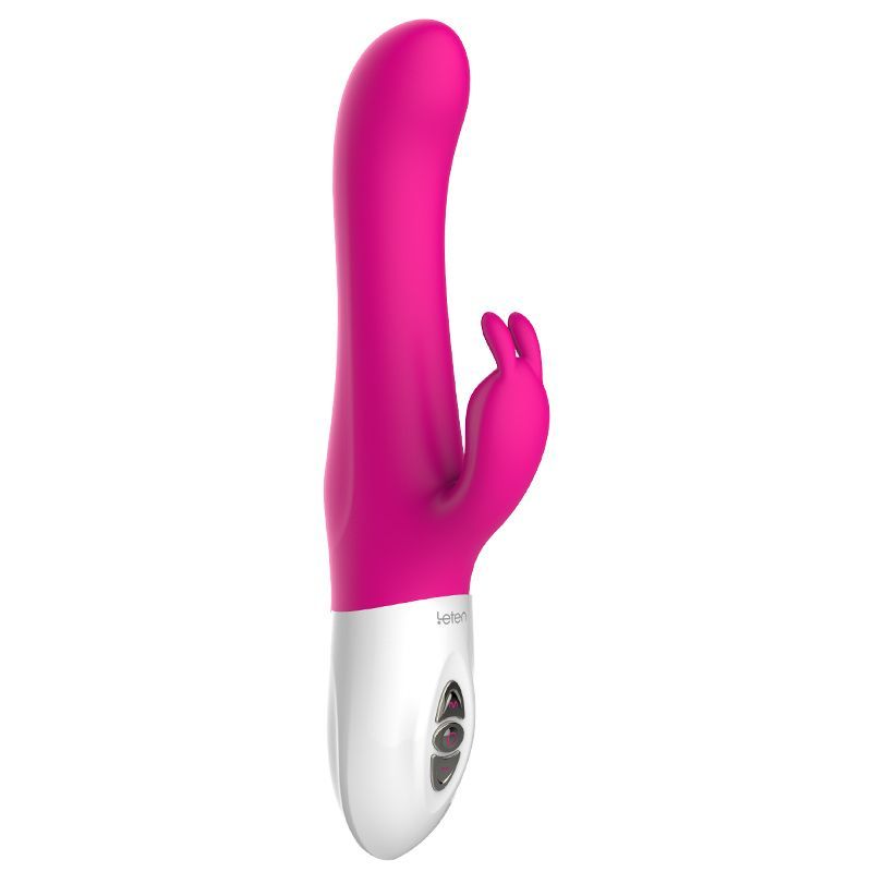 Пульсатор-кролик Leten Vibrator Exciting с подогревом и вибрацией клиторального отростка реальная фотография