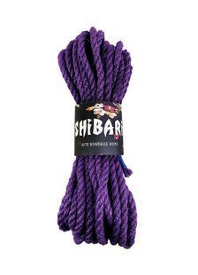 Джутовая веревка для Шибари Feral Feelings Shibari Rope, 8 м сиреневая реальная фотография