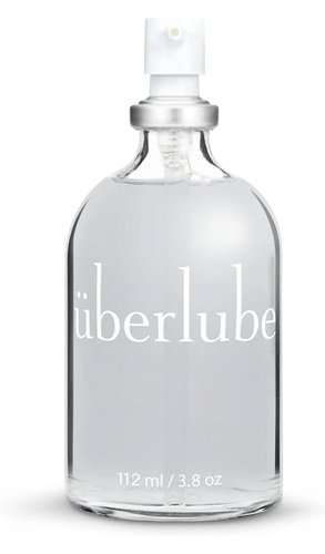 Преміум лубрикант 3-в-1 на силіконовій основі Uberlube (100 мл) для сексу, догляду за тілом і волосс жива фотографія