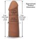 Фалоімітатор Doc Johnson The Realistic Cock ULTRASKYN - 5 Inch Caramel