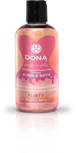 Пена для ванны Dona Bubble Bath - Flirty Blushing Berry реальная фотография
