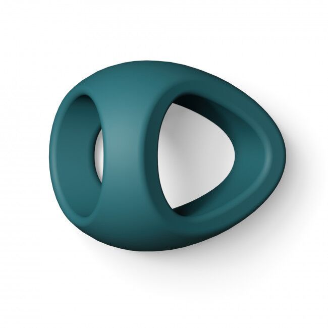 Эрекционное кольцо двойное Love To Love FLUX RING - TEAL ME реальная фотография