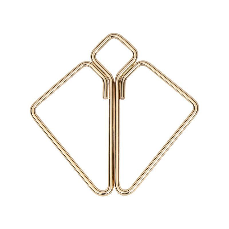 Затискачі для сосків LOCKINK Minimalism Nipple Clamps, золотисті