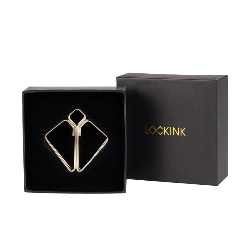 Затискачі для сосків LOCKINK Minimalism Nipple Clamps, золотисті