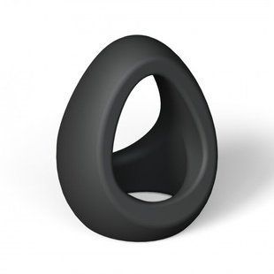 Эрекционное кольцо двойное Love To Love FLUX RING - BLACK ONYX реальная фотография