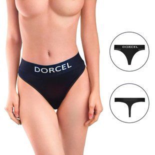 Трусики з кишенею для вібратора Dorcel PANTY LOVER XXL жива фотографія
