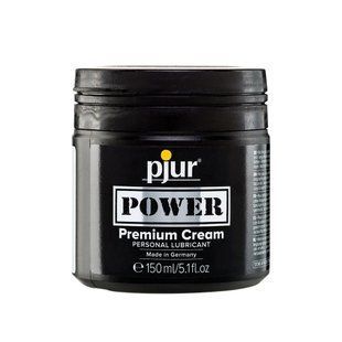 Анальний лубикант pjur POWER 150 мл, водно-силіконовий, густий, ідеальний для фістингу жива фотографія