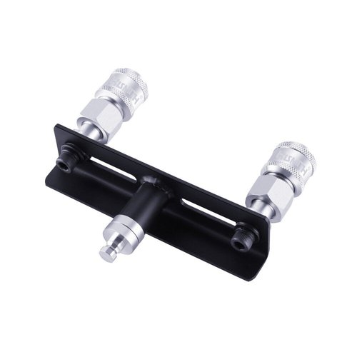 Подвійний конектор для секс-машин Hismith Quick Connector Adapter with Double Head, система KlicLok жива фотографія