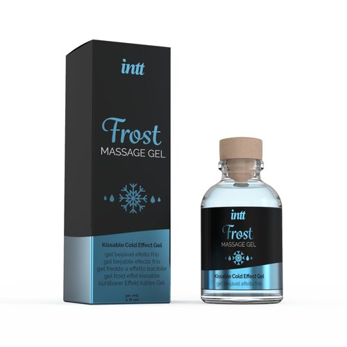 Массажный гель для интимных зон Intt Frost (30 мл) охлаждающе-согревающий реальная фотография