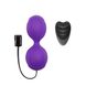 Вагинальные шарики с вибрацией Adrien Lastic Kegel Vibe Purple, диаметр 3,7см