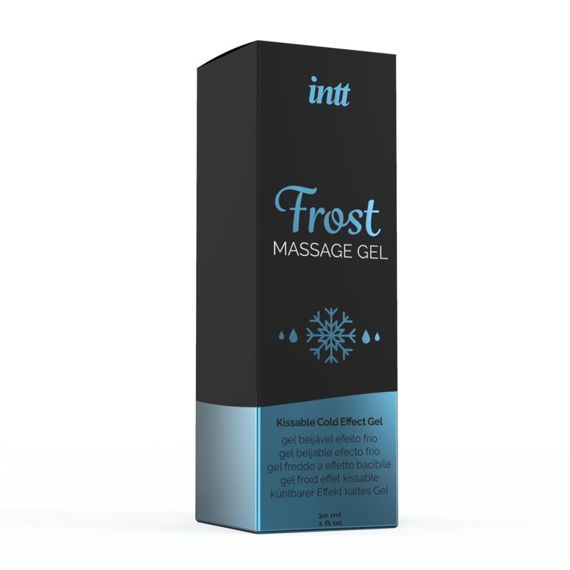 Массажный гель для интимных зон Intt Frost (30 мл) охлаждающе-согревающий реальная фотография