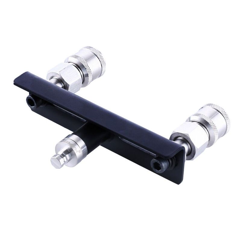 Двойной коннектор для секс-машин Hismith Quick Connector Adapter with Double Head, система KlicLok реальная фотография