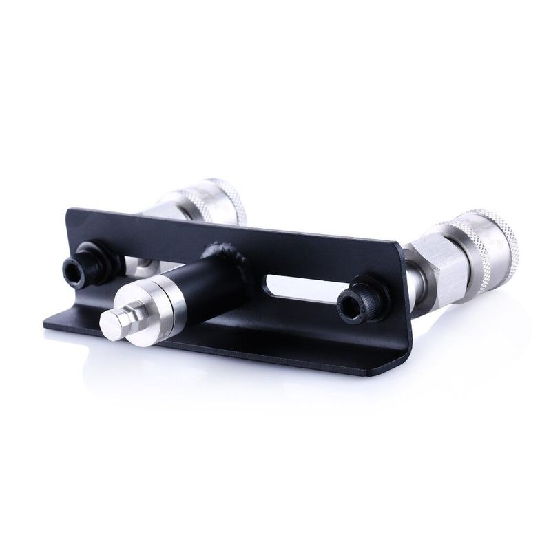 Двойной коннектор для секс-машин Hismith Quick Connector Adapter with Double Head, система KlicLok реальная фотография