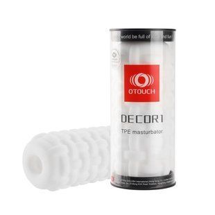 Мастурбатор Otouch DECOR 1-A, потовщений TPE, ефект всмоктування, спіральні виступи жива фотографія