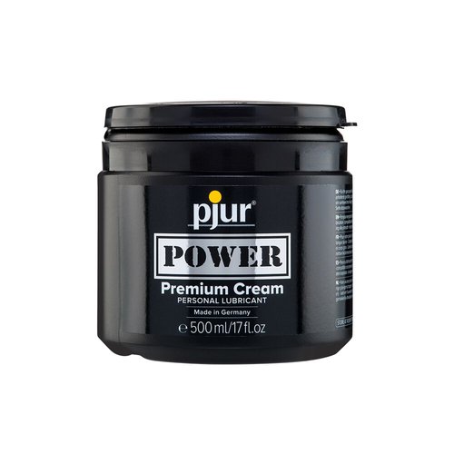 Густа змазка для фістингу та анального сексу pjur POWER Premium Cream 500 мл на гібридній основі жива фотографія