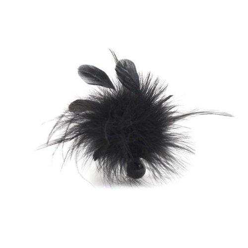 Метелочка Bijoux Indiscrets Pom Pom - feather tickler реальная фотография