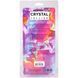 Фаллоимитатор Doc Johnson Crystal Jellies - Realistic cock with balls 8.5 Inch - Rainbow