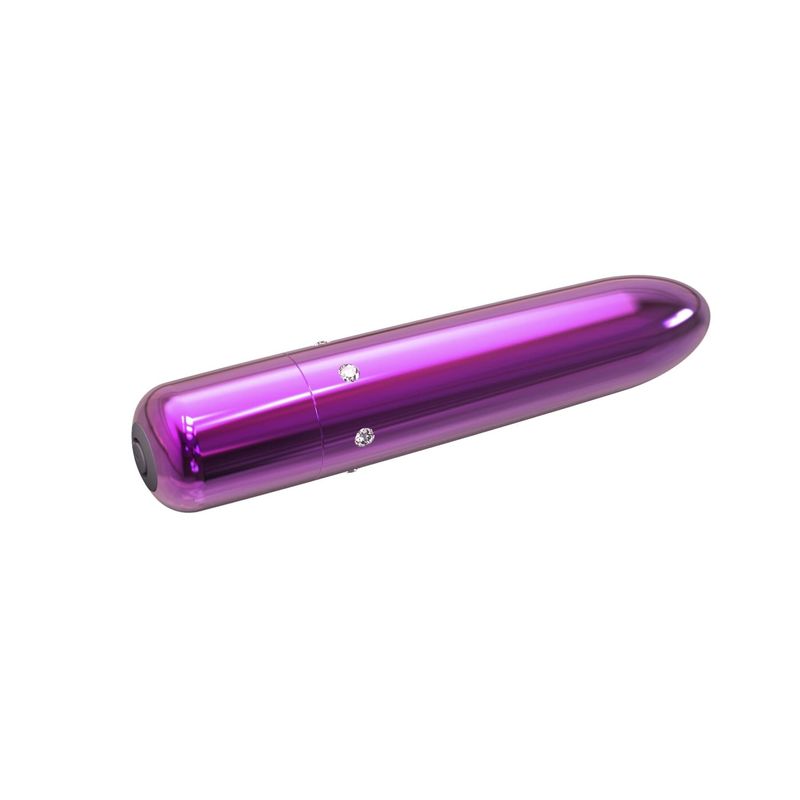 Віброкуля PowerBullet - Pretty Point Rechargeable Bullet Purple жива фотографія