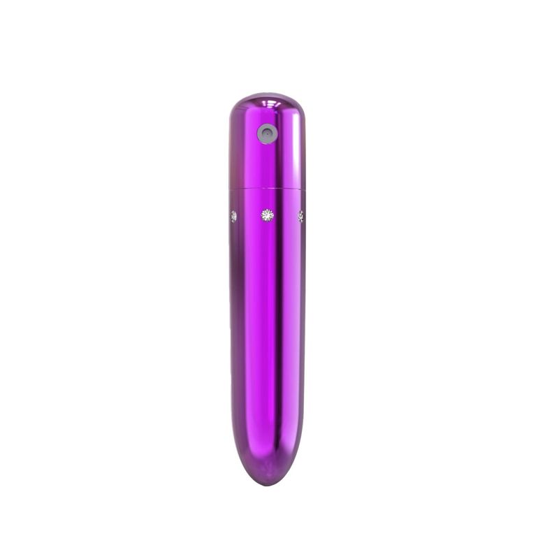 Віброкуля PowerBullet - Pretty Point Rechargeable Bullet Purple жива фотографія