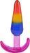 Набір анальних пробок Doc Johnson Crystal Jellies - Anal Trainer Set - Rainbow
