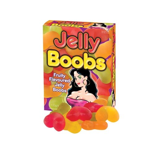 Желейные конфеты в виде женской груди Jelly Boobs (120 гр) жива фотографія