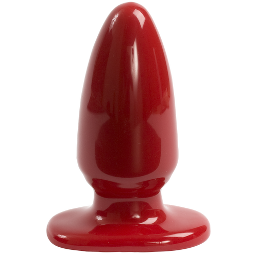Анальна пробка-втулка Doc Johnson Red Boy - Large 5 Inch, макс. діаметр 5,5 см жива фотографія