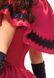 Еротичний костюм Червоної шапочки Leg Avenue Gothic Red Riding Hood XL, сукня, накидка