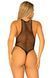 Боді-сітка Leg Avenue Net snap crotch tank bodysuit Black, One Size