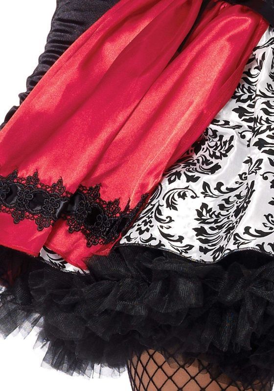 Еротичний костюм Червоної шапочки Leg Avenue Gothic Red Riding Hood XL, сукня, накидка жива фотографія
