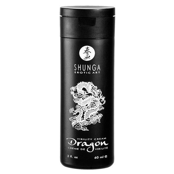 Стимулирующий крем для пар Shunga SHUNGA Dragon Cream (60 мл), эффект тепло-холод и покалывание реальная фотография