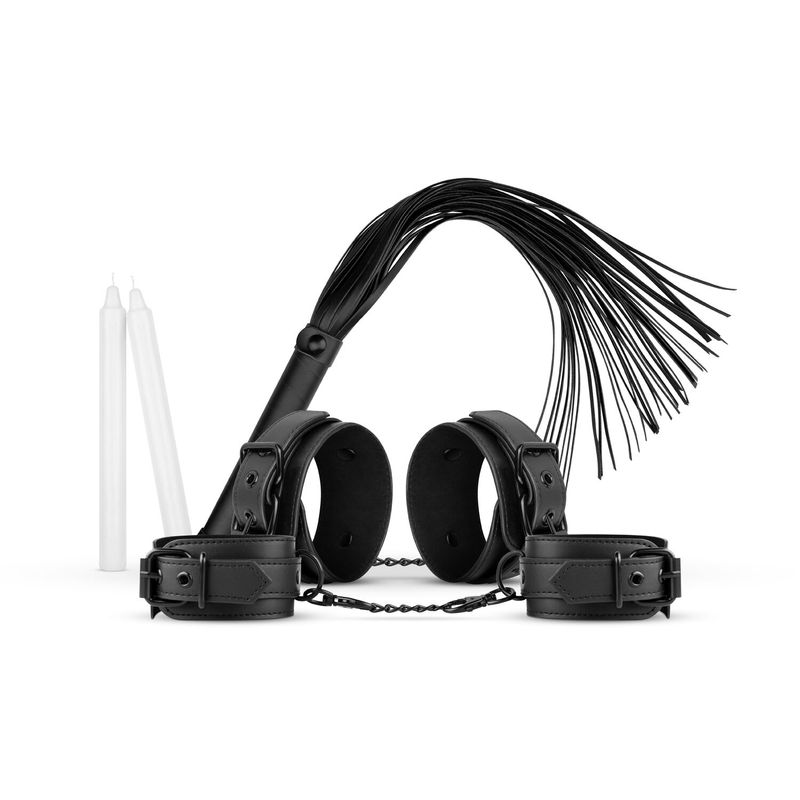 Набор Bedroom Fantasies Bondage Kit Set 5-piece - Black реальная фотография