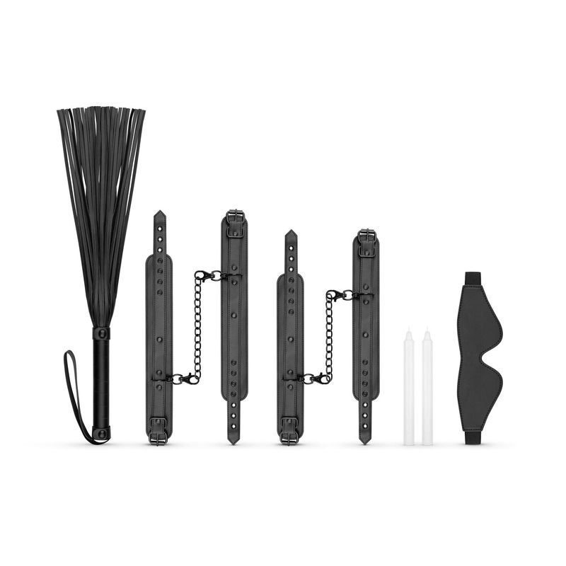 Набор Bedroom Fantasies Bondage Kit Set 5-piece - Black реальная фотография