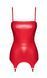 Корсет із підв'язками для панчіх Noir Handmade F368 Bombshell Fierce Corset-belt Red XS