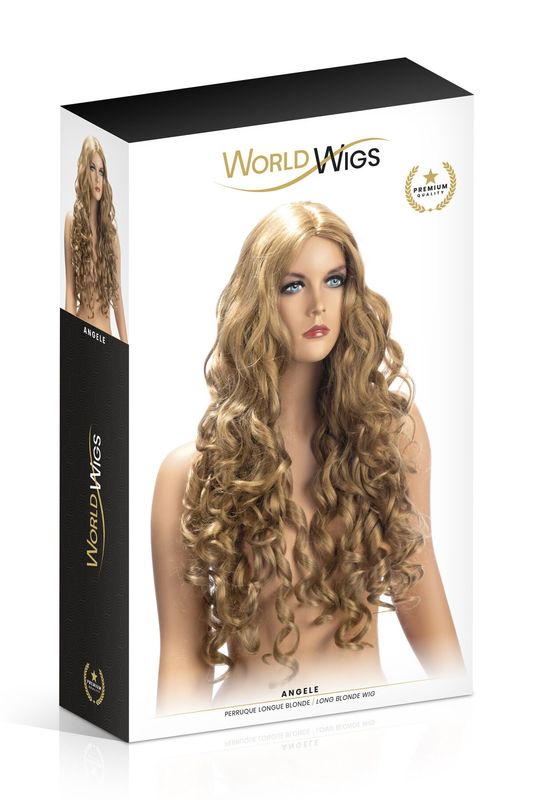Парик World Wigs ANGELE LONG BLONDE реальная фотография