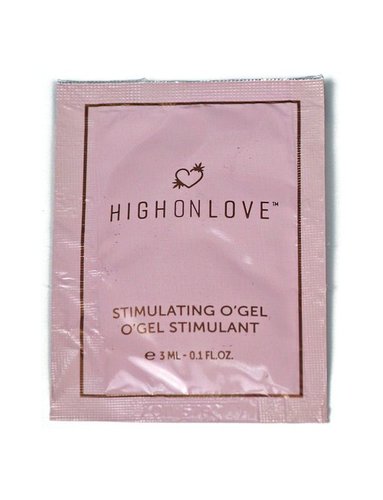 Пробник стимулюючого гелю-вібратора HighOnLove Stimulating Gel O Gel (3 мл) жива фотографія