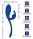 Віброкуля Flexible Double Bullet, Фіолетовий