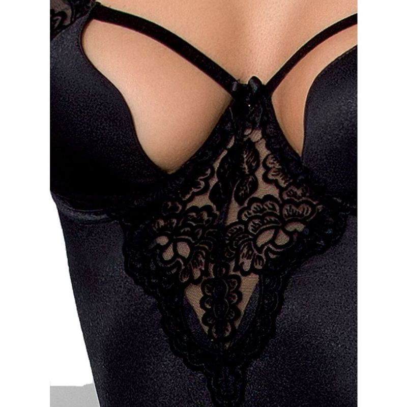 Боді TONYA BODY black XXL/XXXL - Passion Exclusive жива фотографія
