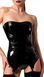 Корсет з підв'язками для панчіх Noir Handmade F381 Dominae Venom PVC corset-belt XL