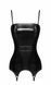 Корсет з підв'язками для панчіх Noir Handmade F381 Dominae Venom PVC corset-belt XL