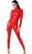 Комбінезон Noir Handmade F353 Red powerwetlook overall - XL