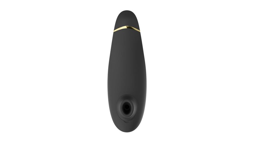 Вакуумный клиторальный стимулятор Womanizer Premium 2 - Black, функции Autopilot и Smart Silence реальная фотография