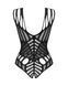 Боди с большими вырезами Obsessive B139 crotchless teddy S/M/L, с доступом